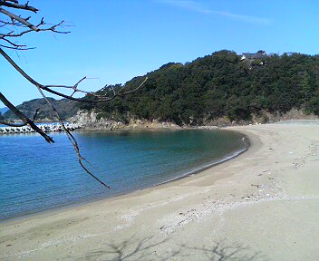 石応の海岸